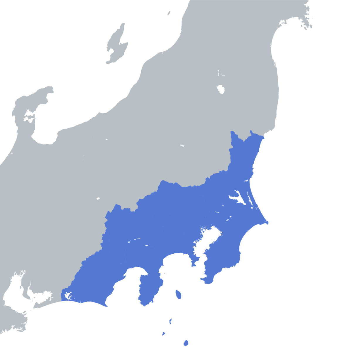 画像：配送ネットワーク｜関東圏地図
